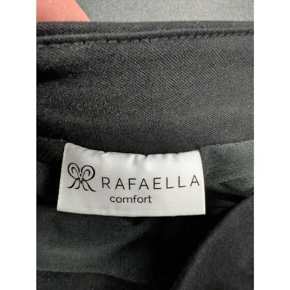 NWT Rafaella Comfort Elastic Waist Split Stretch Slash Pocket Mini Skirt Women's - Picture 3 of 6